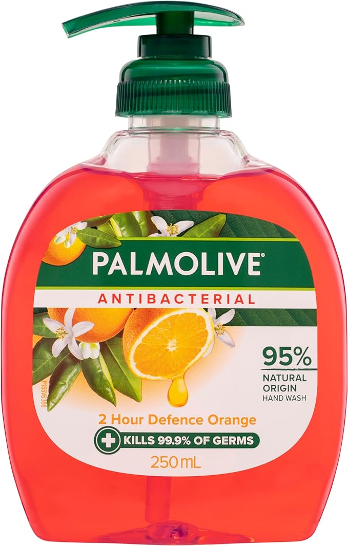 Palmolive Antibacterial Hand Wash 2 Hour Defence Orange 250mL