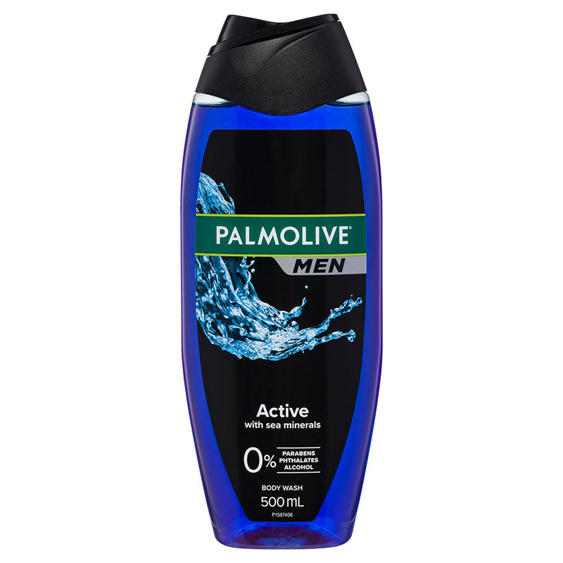 Palmolive Men Active Body Wash 500mL