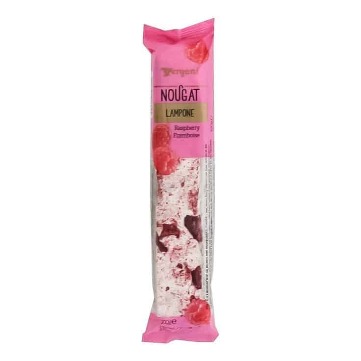 Vergani Nougat Raspberry 100g