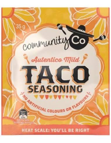 Community Co Taco Seasoning 35g