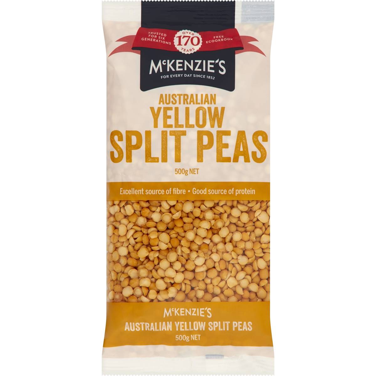 McKenzie's Yellow Split Peas 500g