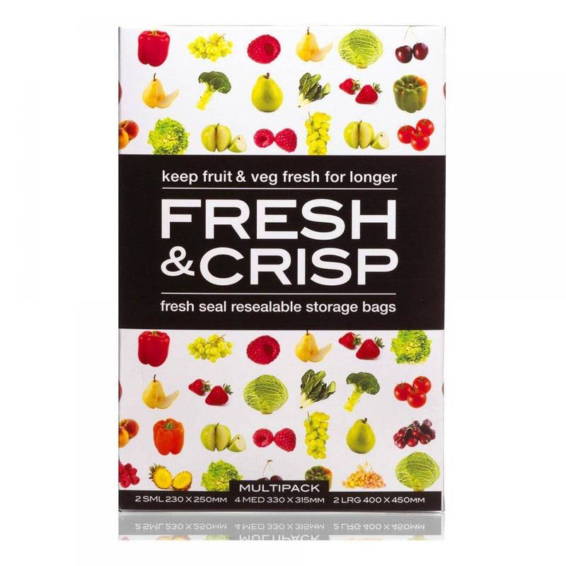 Fresh & Crisp Vegetable Storage Multi 8pk