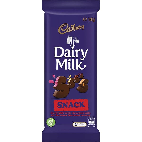 Cadbury Dairy Milk Snack 180g