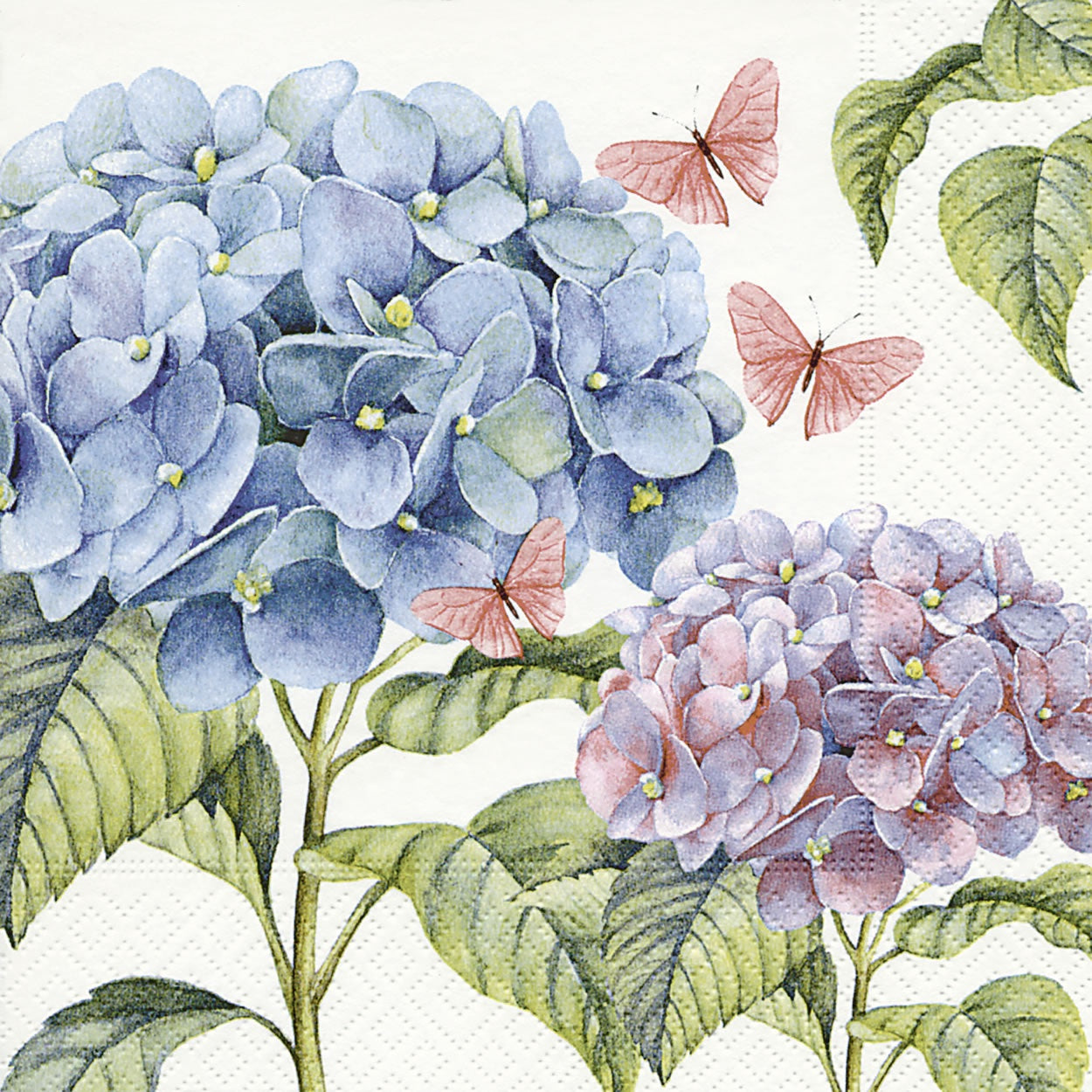 Gentle Hydrangea Napkins Luncheon