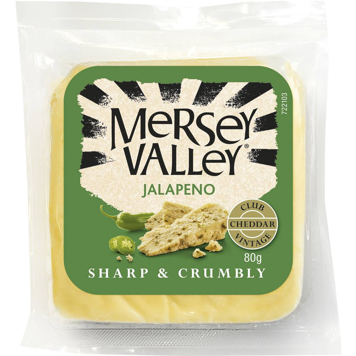 Mersey Valley Jalapeno Cheddar 235g