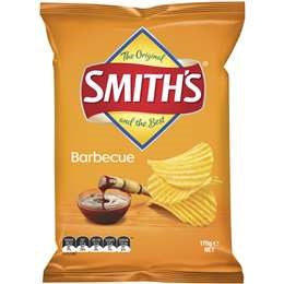 Smiths Potato Chips Barbecue 170g