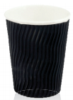 Bulk Coolwave Hot Cup Black 12oz 500pk