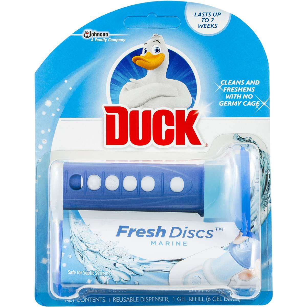 Duck Toilet Fresh Disc Marine 36mL