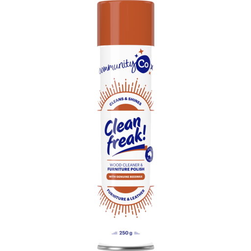 Community Co Clean Freak Wood & Furniture Polish 250g