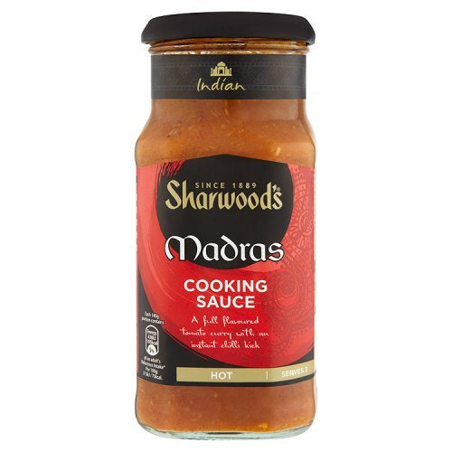 Sharwoods Madras Simmer Sauce Hot 420g