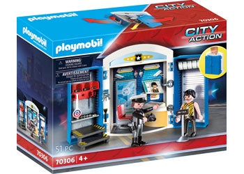 Playmobil Police Station Play Box