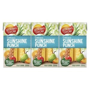 Golden Circle Sunshine Punch 250mL 6pk