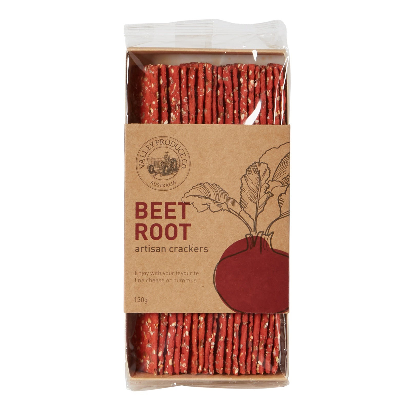 Artisan Crackers Beetroot 130g