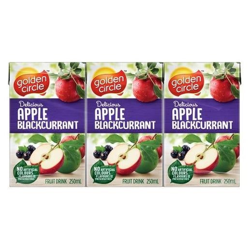 Golden Circle Apple & Blackcurrant 6pk