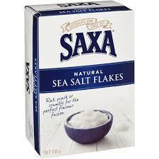 Saxa Natural Sea Salt Flakes 200g