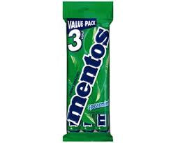 Mentos Spearmint 3pk