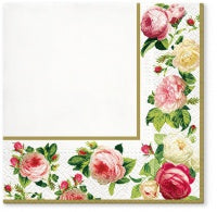 Rosy Frame Napkins Luncheon