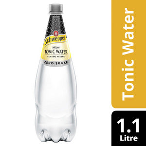 Schweppes Indian Tonic Water Zero Sugar 1.1L