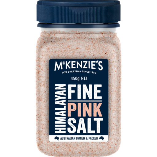 McKenzies Himalayan Fine Pink Salt 450g