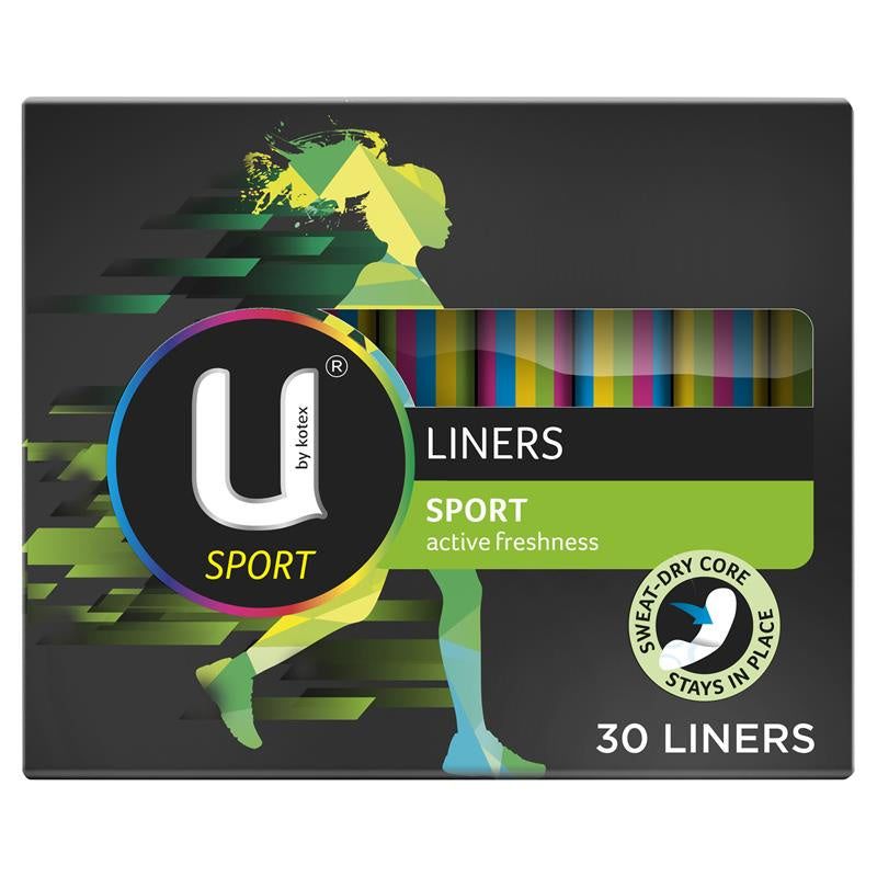 U By Kotex Sport Liners 30pk