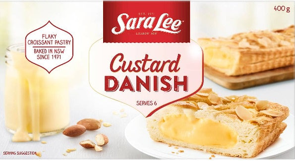 Sara Lee Custard Danish 400g