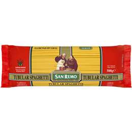 San Remo Tubular Spaghetti 500g