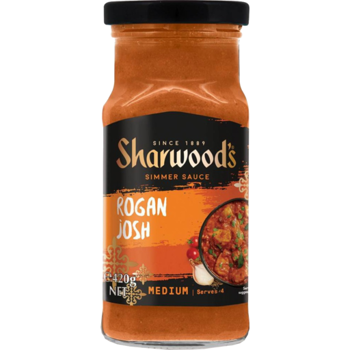 Sharwoods Rogan Josh Simmer Sauce Medium 420g