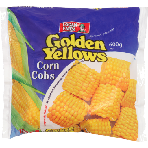 Logan Farm Corn Cobs 600g