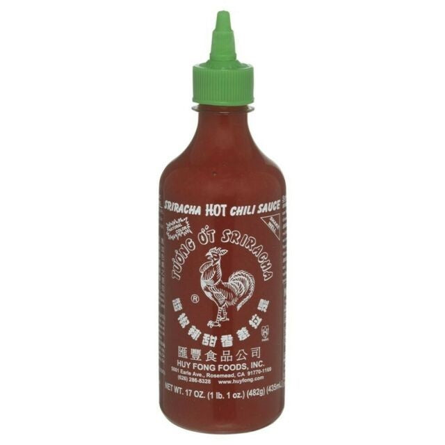 Huy Fong Sriracha Hot Chilli Sauce 482g