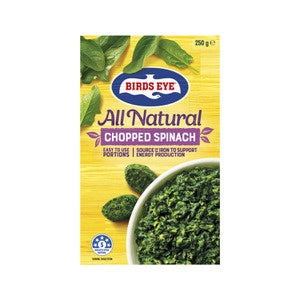 DO NOT ORDER Birds Eye Chopped Spinach 250g