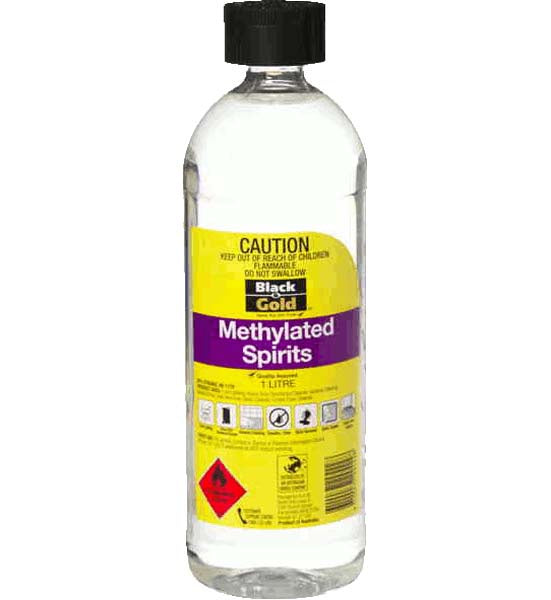 Black & Gold Methylated Spirits 1L