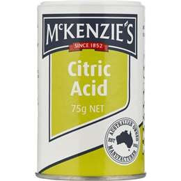 McKenzie's Citric Acid 75g