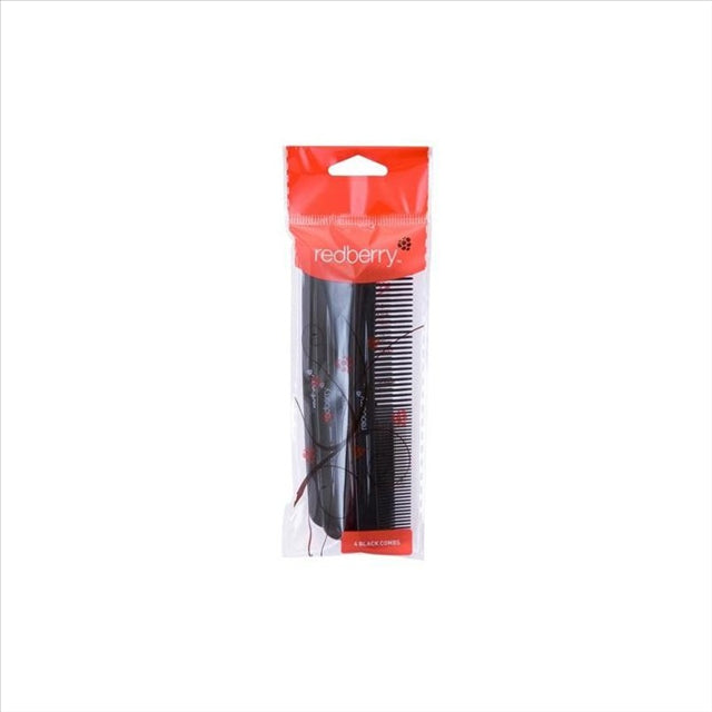 Redberry Black Comb 4pk