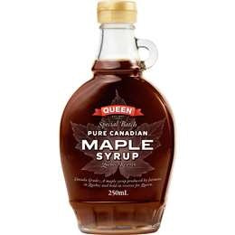 Queen Pure Maple Syrup 250ml