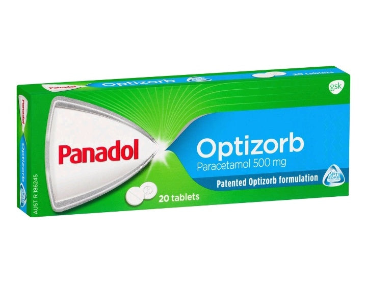 Panadol Optizorb Caplets 20pk