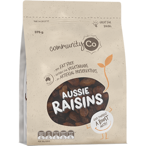 Community Co Raisins 375g