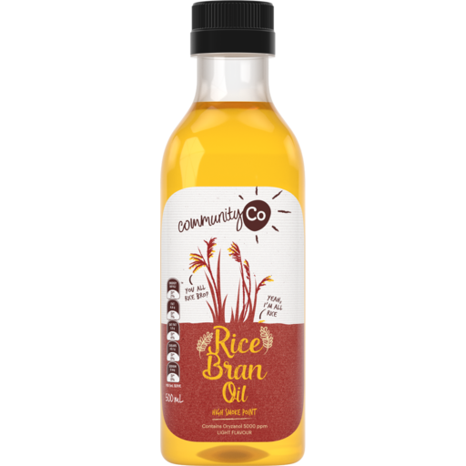 Community Co Rice Bran Oil 500ml