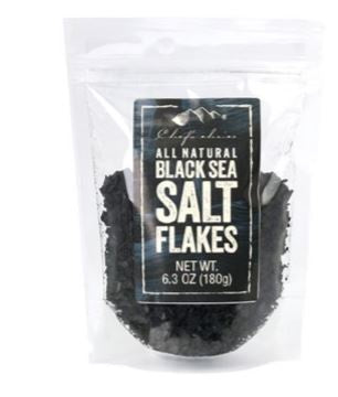 Chef's Choice Black Sea Salt Flakes 180g