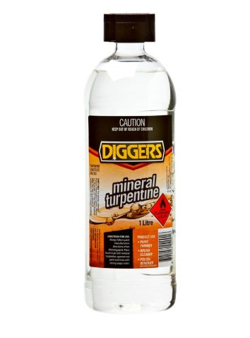 Diggers Mineral Turpentine 1L