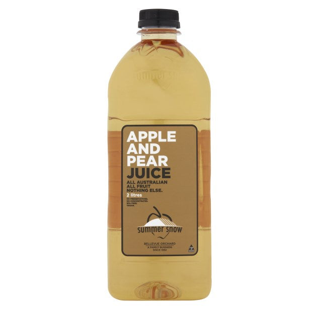 Summer Snow Apple & Pear Juice 2L