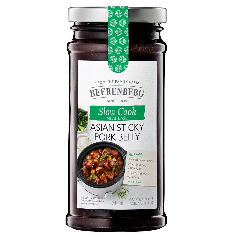 Beerenberg Asian Sticky Pork Slow Cooker Sauce 240ml