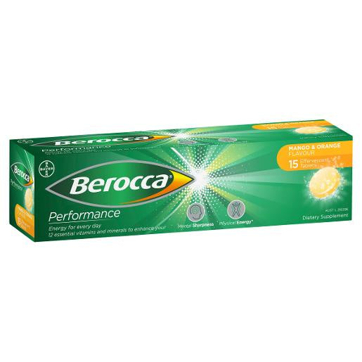 Berocca Performance Orange & Mango 15pk