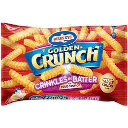 Birds Eye Golden Crunch Crinkle Cut Chips 900g