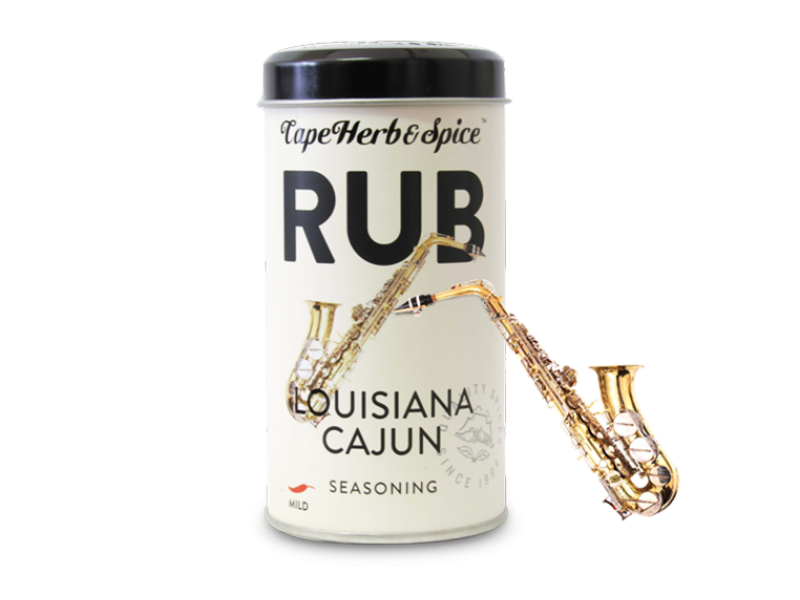 Cape Herb & Spice Rub Louisiana Cajun 100g