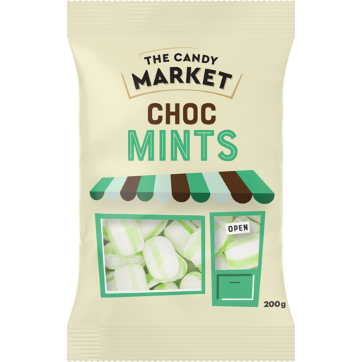 Candy Market Choc Mint 200g