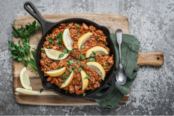 Chicken & Chorizo Paella Dinner in a Box