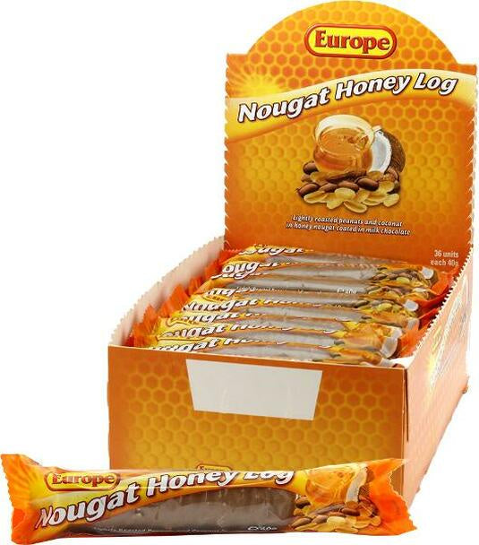 Europe Honey Log Bar 40g