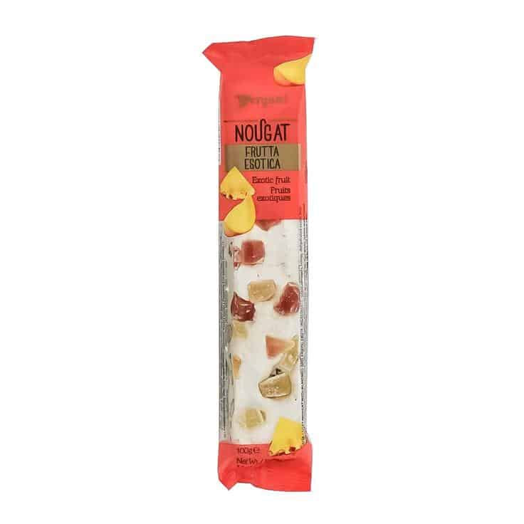 Vergani Nougat Exotic Fruits 100g