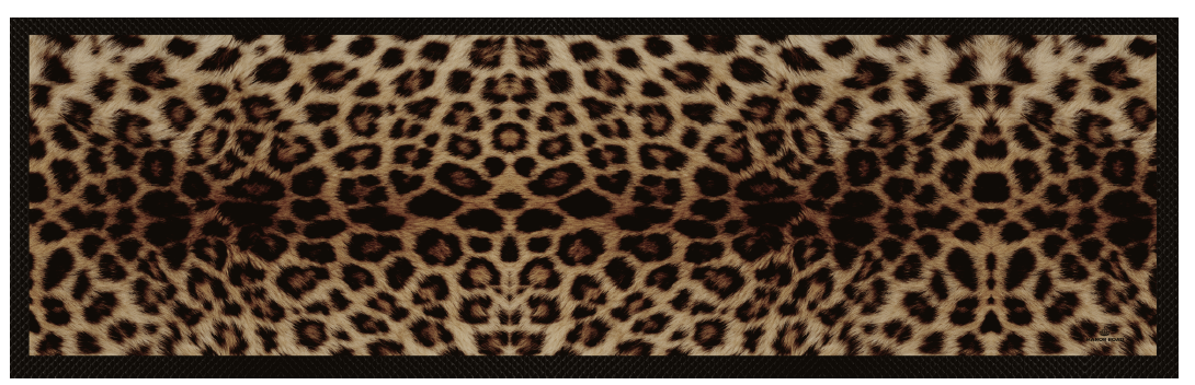 Manor Rd Lge Bar Mat Leopard