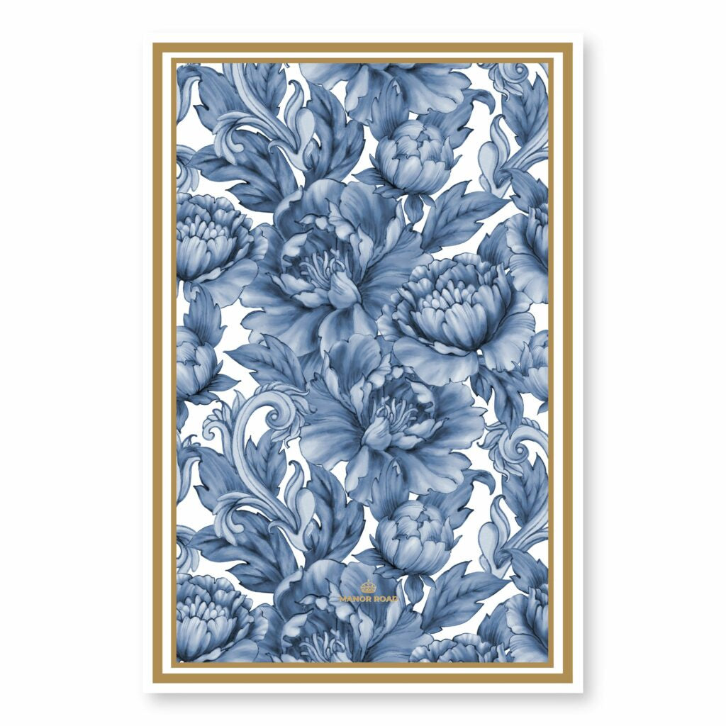 Manor Road Microfibre Tea Towel Peony